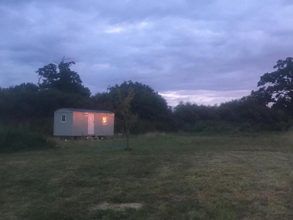 Romantic Secluded Shepherd Hut Hares Rest Southwick  Esterno foto
